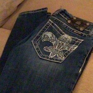 Rhinestone detail great condition 28L bootcut